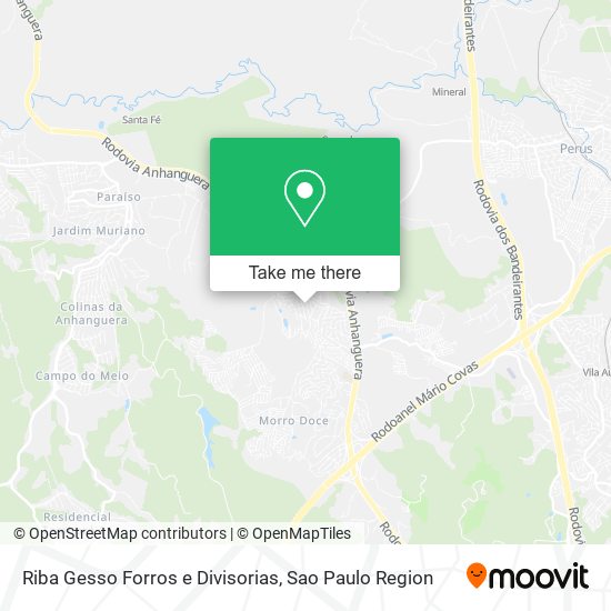 Riba Gesso Forros e Divisorias map