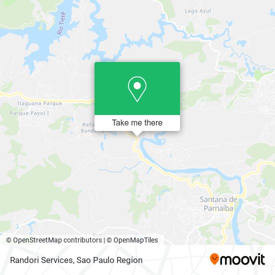 Randori Services map