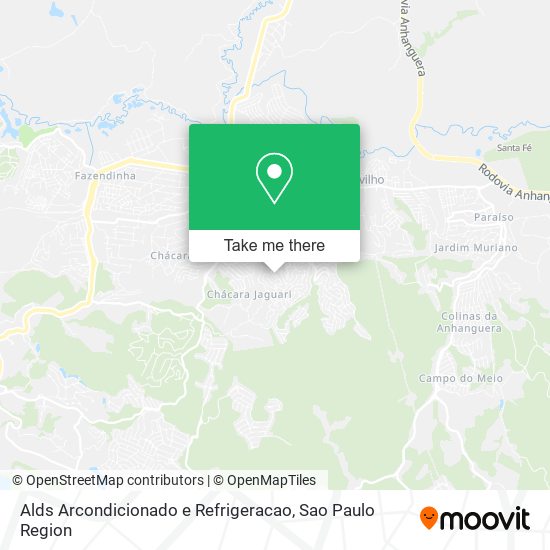 Alds Arcondicionado e Refrigeracao map