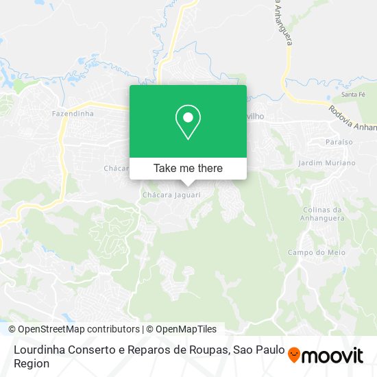 Mapa Lourdinha Conserto e Reparos de Roupas