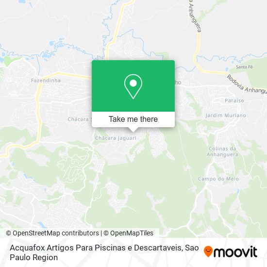 Acquafox Artigos Para Piscinas e Descartaveis map