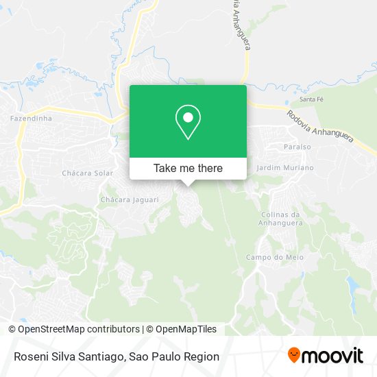 Roseni Silva Santiago map