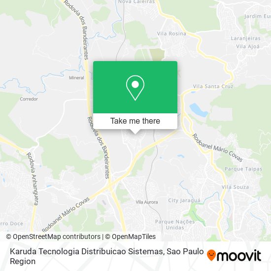 Karuda Tecnologia Distribuicao Sistemas map