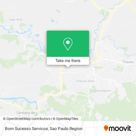 Bom Sucesso Servicos map