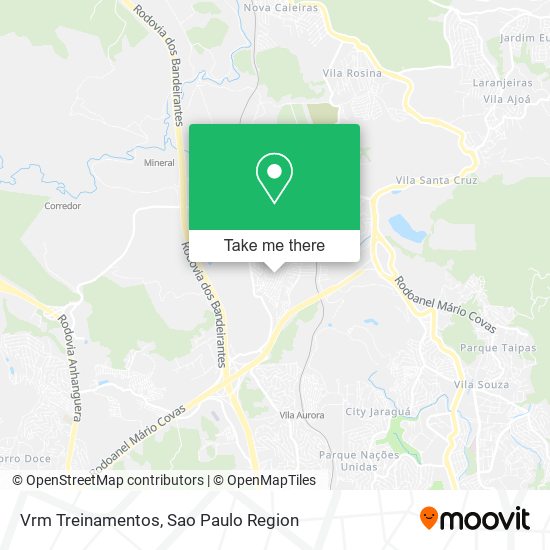 Mapa Vrm Treinamentos