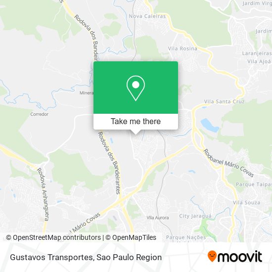 Gustavos Transportes map