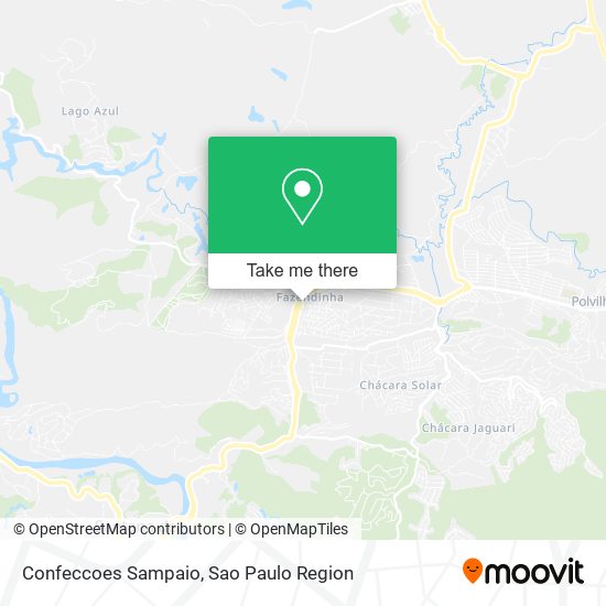 Confeccoes Sampaio map