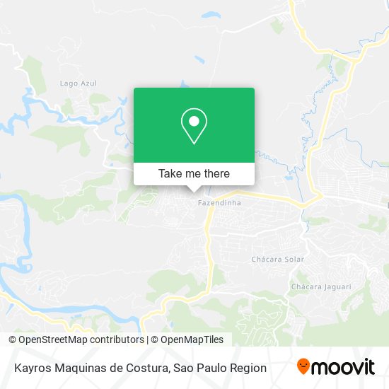 Kayros Maquinas de Costura map