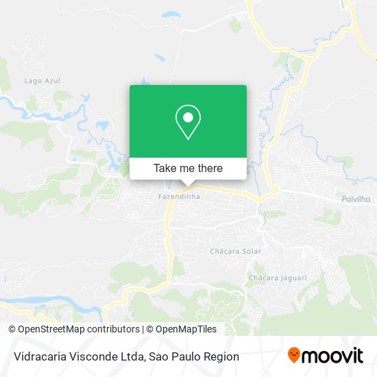 Vidracaria Visconde Ltda map