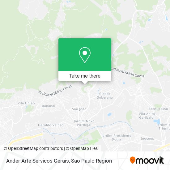 Ander Arte Servicos Gerais map