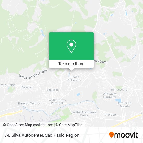 AL Silva Autocenter map