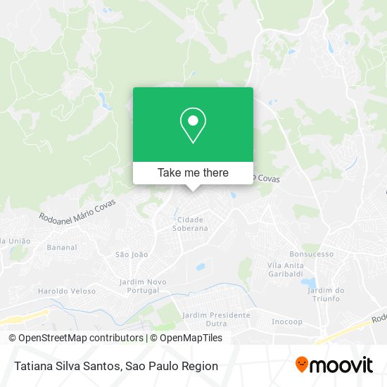 Mapa Tatiana Silva Santos