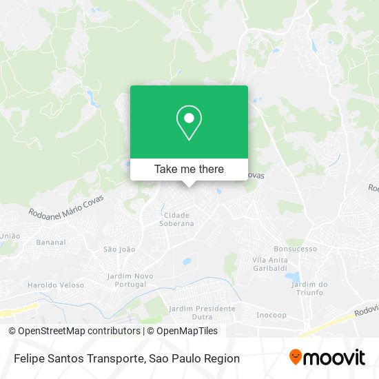 Felipe Santos Transporte map