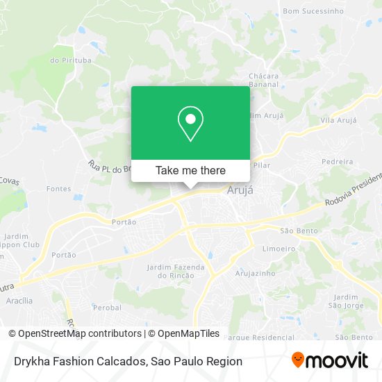 Mapa Drykha Fashion Calcados