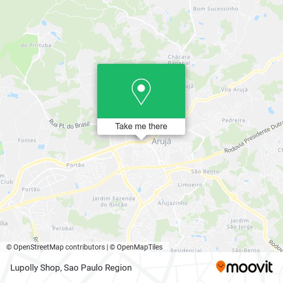 Lupolly Shop map