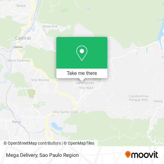 Mega Delivery map