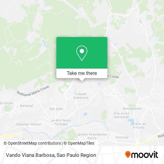 Vando Viana Barbosa map