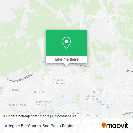 Adega e Bar Soares map