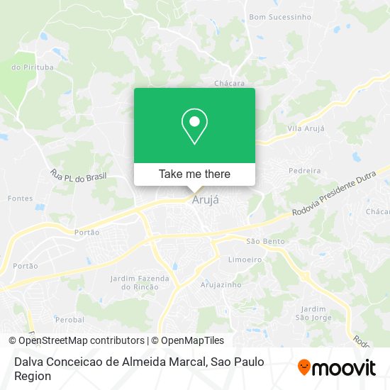 Dalva Conceicao de Almeida Marcal map