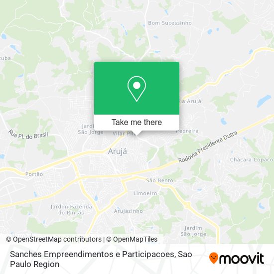 Sanches Empreendimentos e Participacoes map