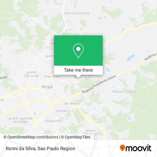 Ronni da Silva map