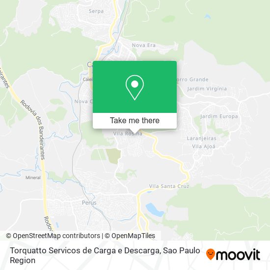 Torquatto Servicos de Carga e Descarga map