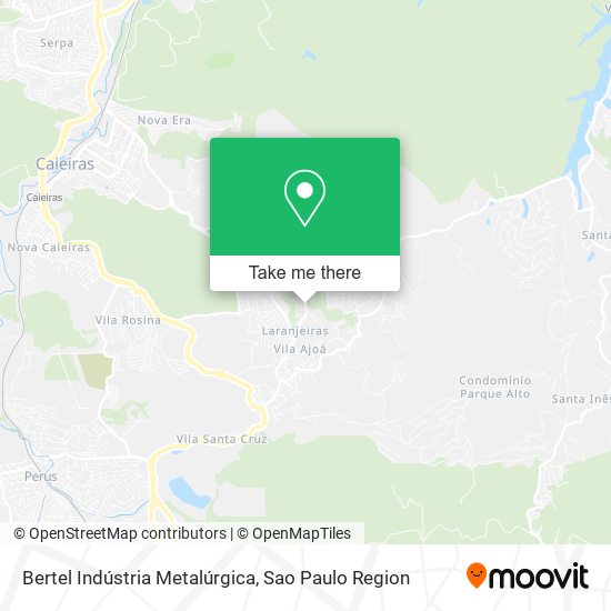 Bertel Indústria Metalúrgica map