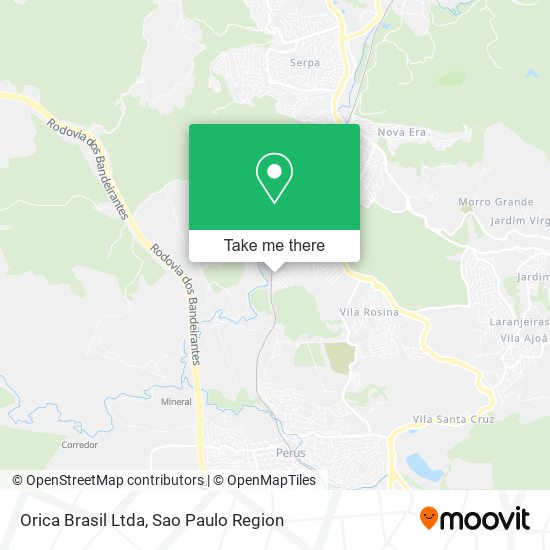 Orica Brasil Ltda map