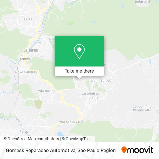 Gomess Reparacao Automotiva map