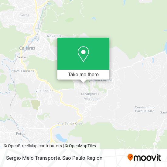 Mapa Sergio Melo Transporte