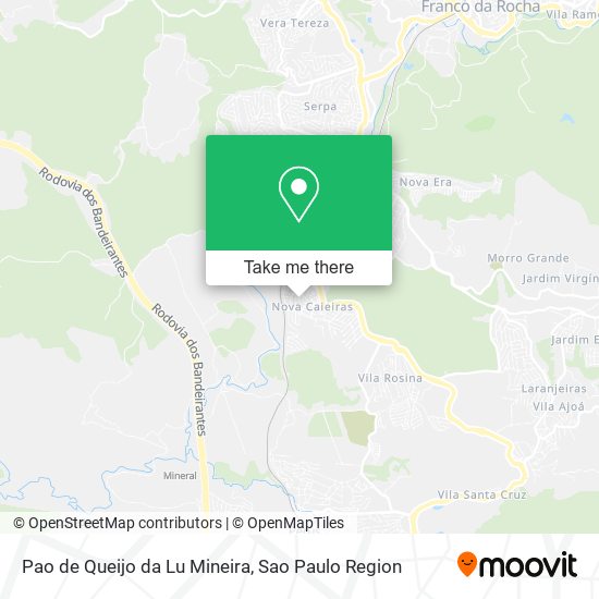 Pao de Queijo da Lu Mineira map