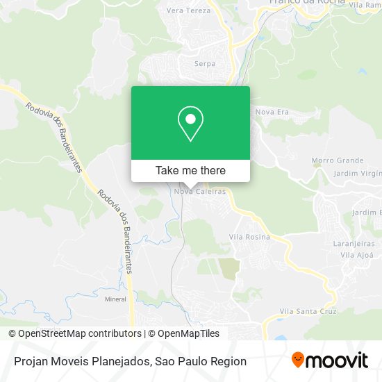 Projan Moveis Planejados map