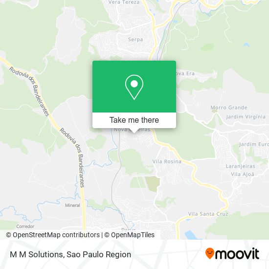 M M Solutions map