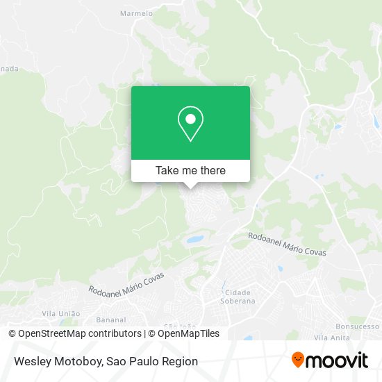 Mapa Wesley Motoboy