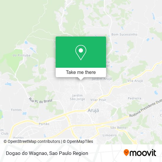 Mapa Dogao do Wagnao
