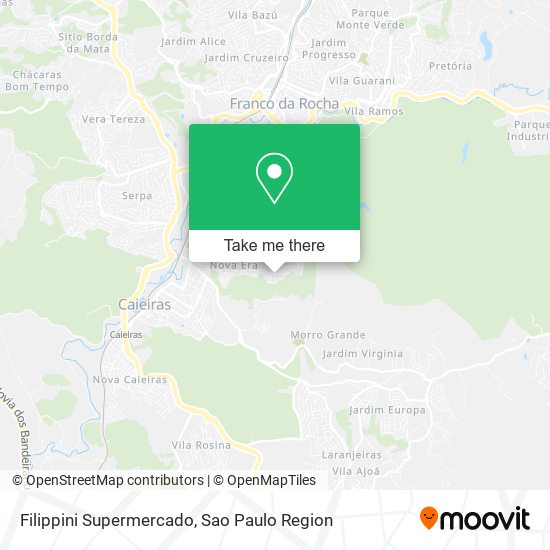 Mapa Filippini Supermercado