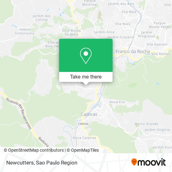 Newcutters map