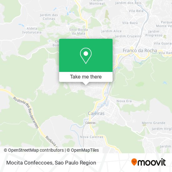 Mocita Confeccoes map