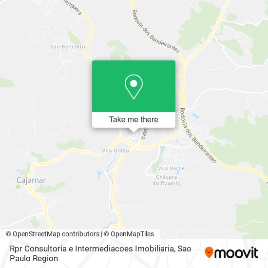 Rpr Consultoria e Intermediacoes Imobiliaria map