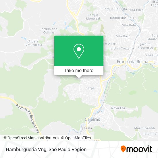 Hamburgueria Vng map