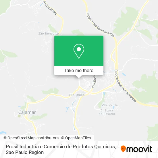 Prosil Indústria e Comércio de Produtos Químicos map