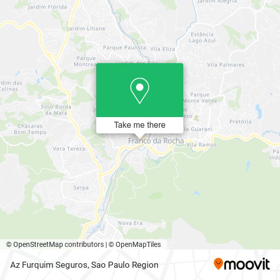 Mapa Az Furquim Seguros