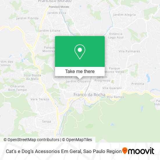 Mapa Cat's e Dog's Acessorios Em Geral