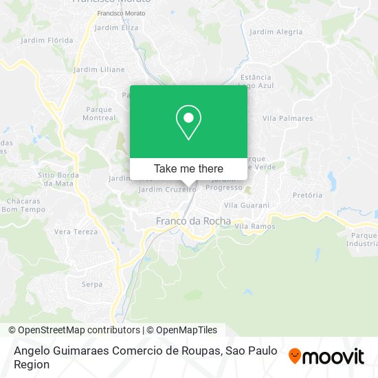 Angelo Guimaraes Comercio de Roupas map