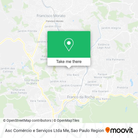 Asc Comércio e Serviços Ltda Me map