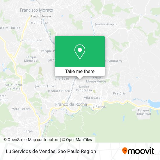 Lu Servicos de Vendas map