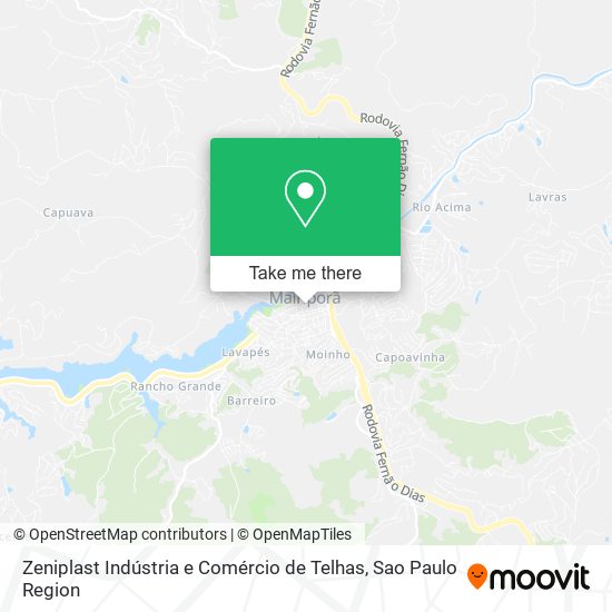 Zeniplast Indústria e Comércio de Telhas map