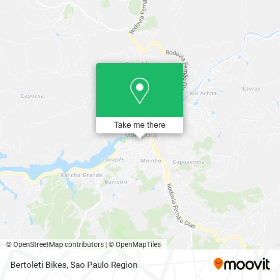 Mapa Bertoleti Bikes
