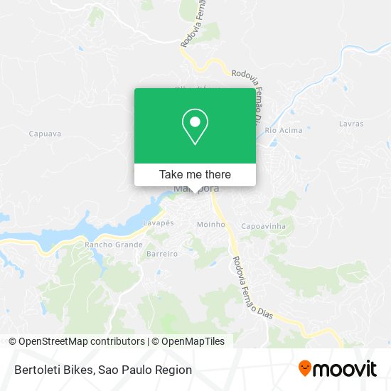 Bertoleti Bikes map