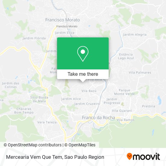 Mapa Mercearia Vem Que Tem